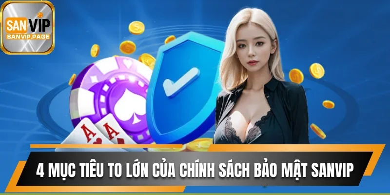 Chính Sách Bảo Mật Sanvip Giữ An Toàn Dữ Liệu Tuyệt Đối 1 4 mục tiêu to lớn của chính sách bảo mật Sanvip